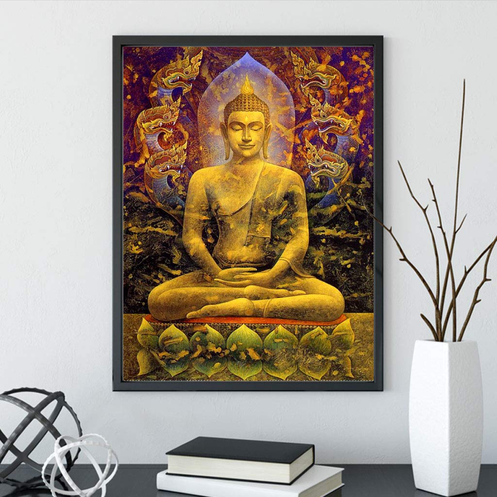 Amazon.co.jp: ダイヤモンドアート 仏像 30*40cm 5d ダイヤモンド